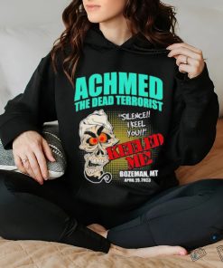 Official Achmed The Dead Terrorist Jeff Dunham Bozeman MT April 29 2023 Tour Shirt