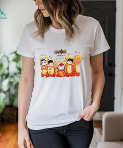 Official Adorable shohoku team slam dunk anime artwork T shirt