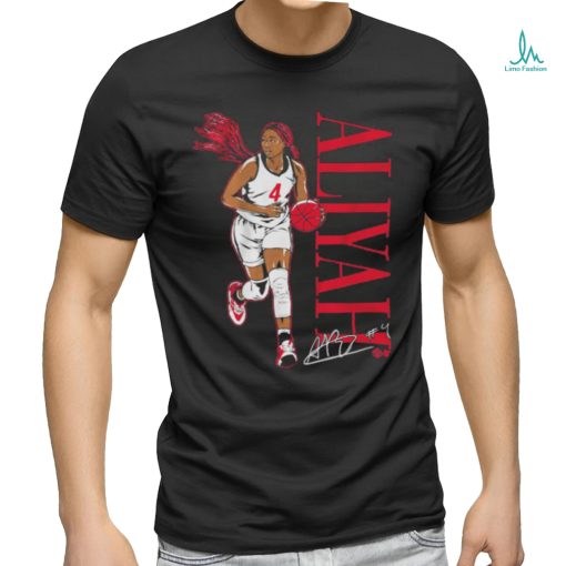 Official Aliyah Boston Player Pose signature Shirt