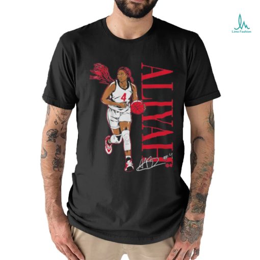 Official Aliyah Boston Player Pose signature Shirt
