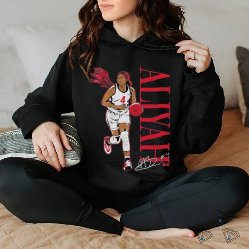 Official Aliyah Boston Player Pose signature Shirt