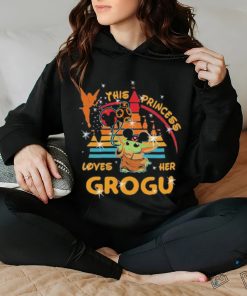 Official Baby Yoda Disneyland This Princess Loves Her Grogu Shirt