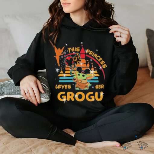 Official Baby Yoda Disneyland This Princess Loves Her Grogu Shirt