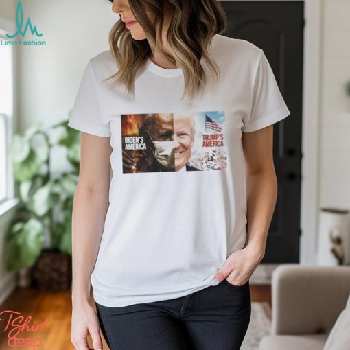 Official Biden’s America vs trump’s America T shirt
