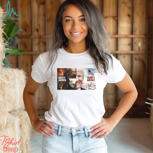 Official Biden’s America vs trump’s America T shirt