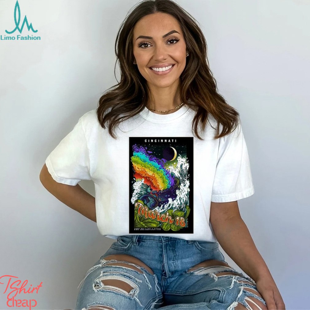 Official Billy Strings March 18 2023 Cincinnati shirt Official Billy Strings March 18 2023 Cincinnati shirt