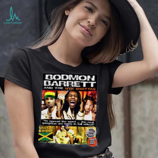 Official Bodmon Barrett Tee Shirt Bocker Backpages Merch shirt