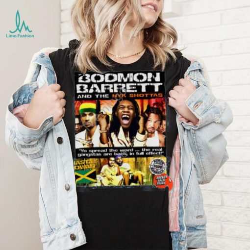 Official Bodmon Barrett Tee Shirt Bocker Backpages Merch shirt