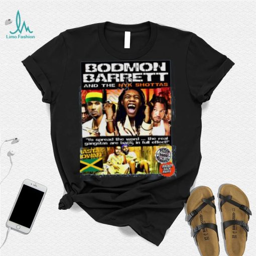 Official Bodmon Barrett Tee Shirt Bocker Backpages Merch shirt