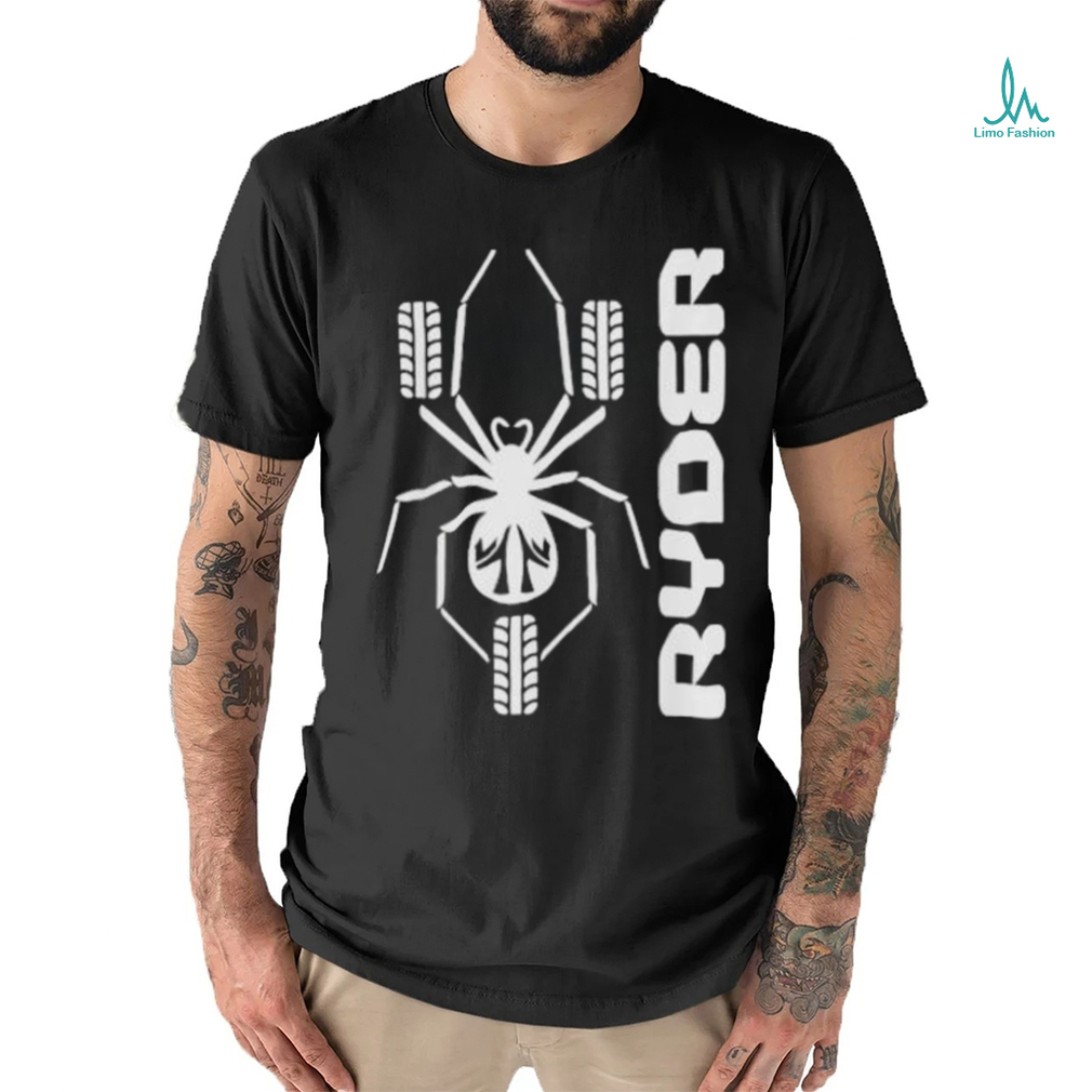 Spider T-shirt  Clothing - 2023 Brand Men's T-shirt Black