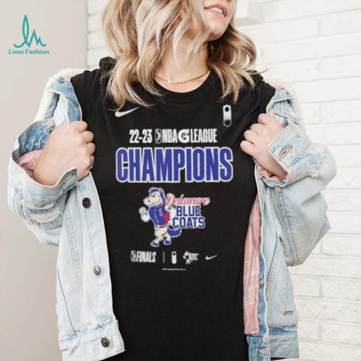 Official Delaware Blue Coats Nike 2023 NBA G League Champions T Shirt