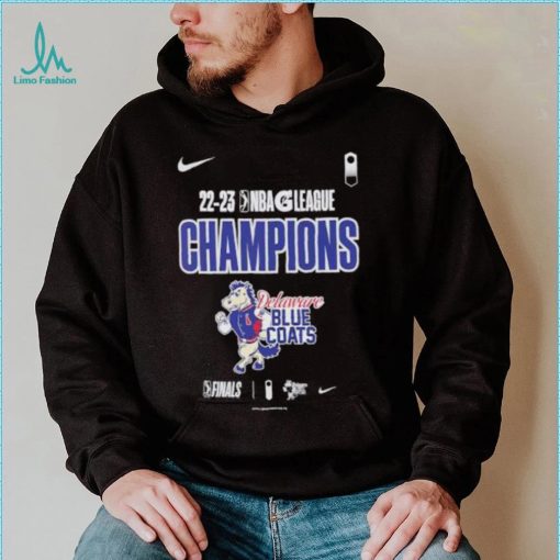 Official Delaware Blue Coats Nike 2023 NBA G League Champions T Shirt