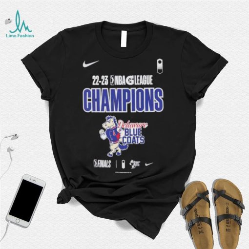 Official Delaware Blue Coats Nike 2023 NBA G League Champions T Shirt