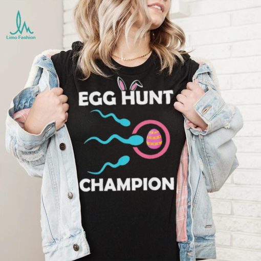 Official Egg Hunt Champion Funny Dad Easter Pregnancy Announcement T Shirt