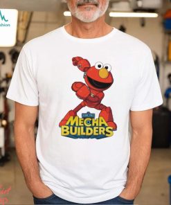 Official Elmo toddler sesame street mecha builders T shirt