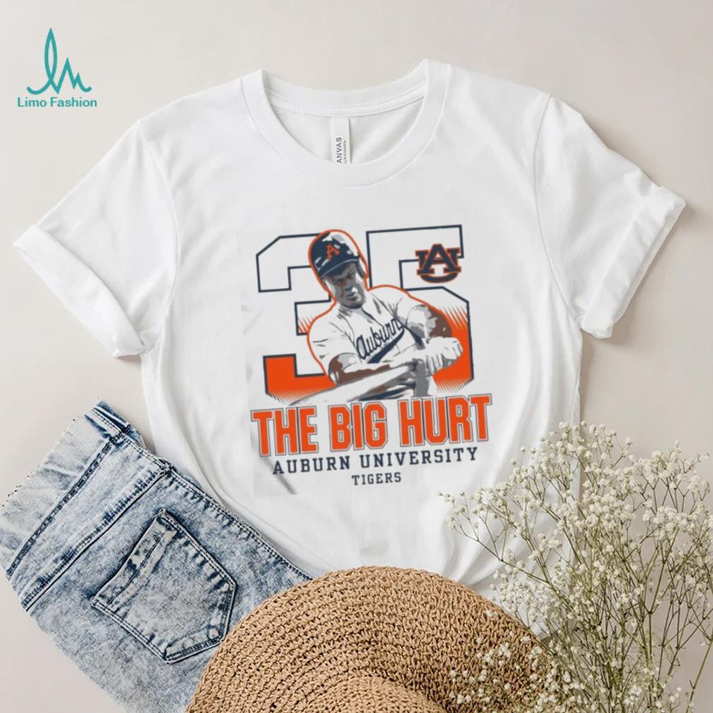 Official Frank Thomas #35 Big Hurt Auburn Tigers Youth Shirt - Limotees