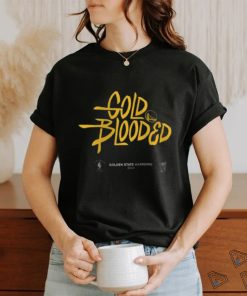 Official Gold Blooded 2023 Golden State Warriors shirt