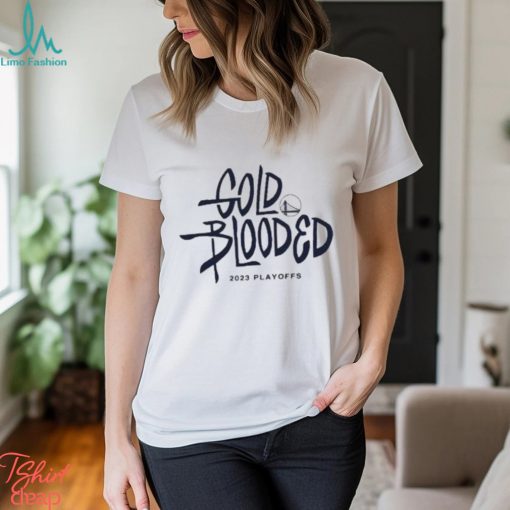 Official Gold Blooded 2023 Playoffs shirt
