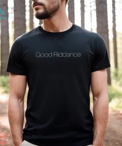 Official Good Riddance Tour shirt