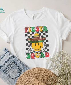 Official Hippie Smile Face Cinco De Mayo Fiesta Squad Family Matching Shirt