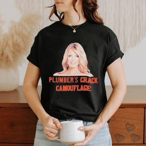 Official Humor Plumber Crack Camouflage Shirt