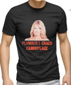 Official Humor Plumber Crack Camouflage Shirt