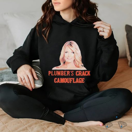 Official Humor Plumber Crack Camouflage Shirt