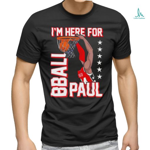 Official I’m Here For Bball Paul Shirt