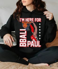 Official I’m Here For Bball Paul Shirt