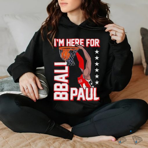 Official I’m Here For Bball Paul Shirt