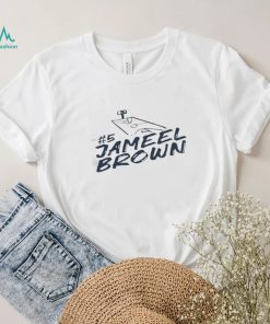 Official Jameel Brown 5 Chalk Shirt