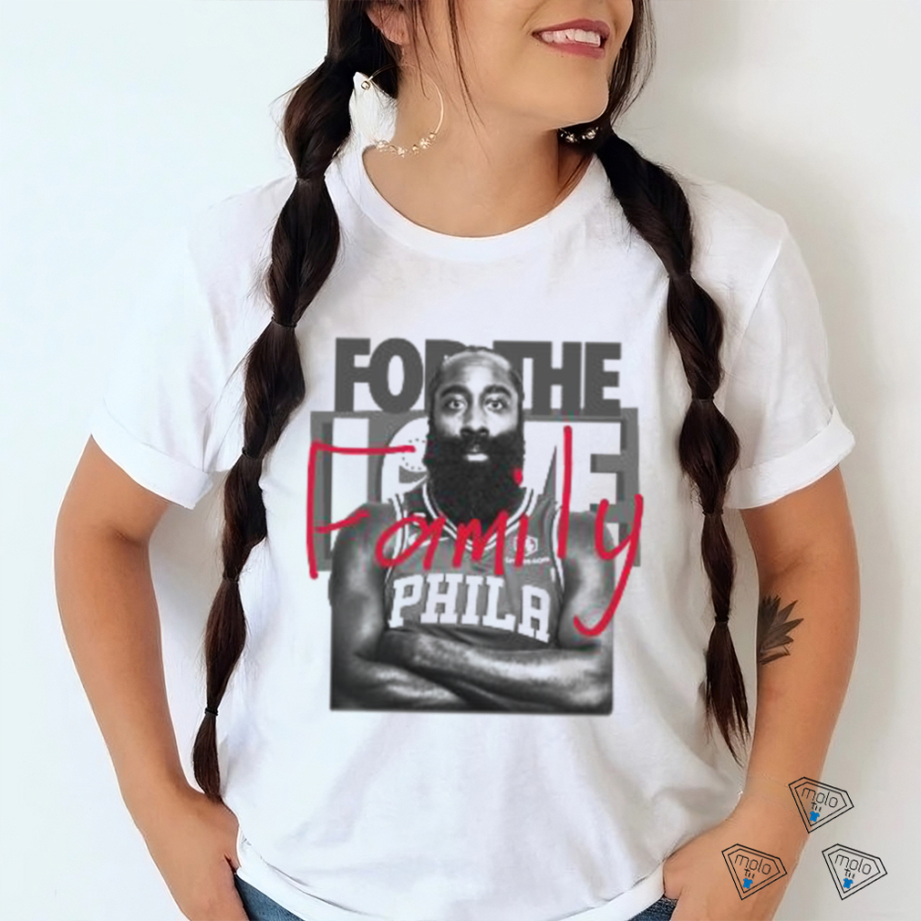 Sixers For The Love Of Philly Shirt - High-Quality Printed Brand