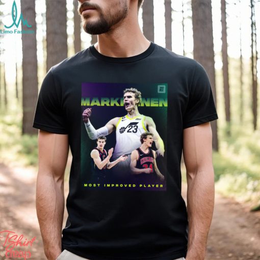 Official Lauri Markkanen 2023 NBA Most Improved Player Award Shirt