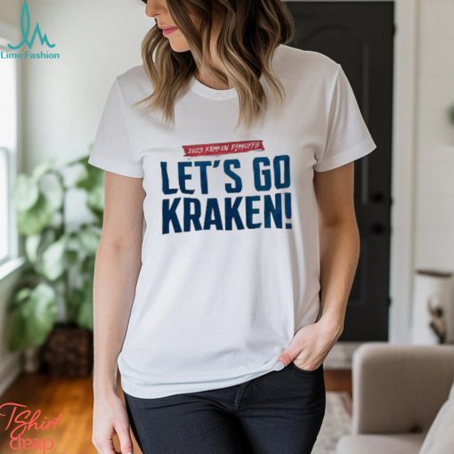 Official Let’s go Kraken 2023 Playoffs shirt