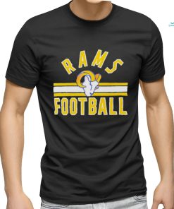 Official Los Angeles Rams Standard Arch Stripe T Shirt