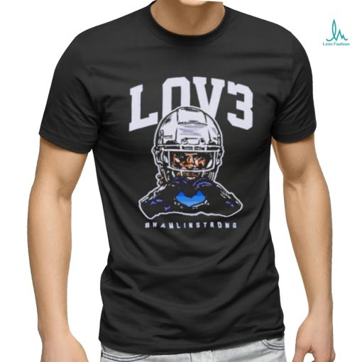 Official Lov3 Damar Hamlin Buffalo Bills shirt