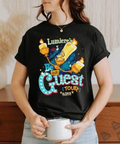 Official Lumiere Be Our Guest Tour Shirt