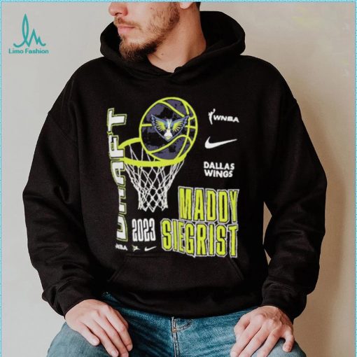 Official Maddy Siegrist Dallas Wings Nike Unisex 2023 Wnba Draft Name Number T Shirt