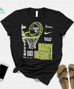 Official Maddy Siegrist Dallas Wings Nike Unisex 2023 Wnba Draft Name Number T Shirt