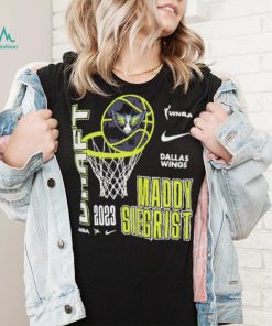 Official Maddy Siegrist Dallas Wings Nike Unisex 2023 Wnba Draft Name Number T Shirt