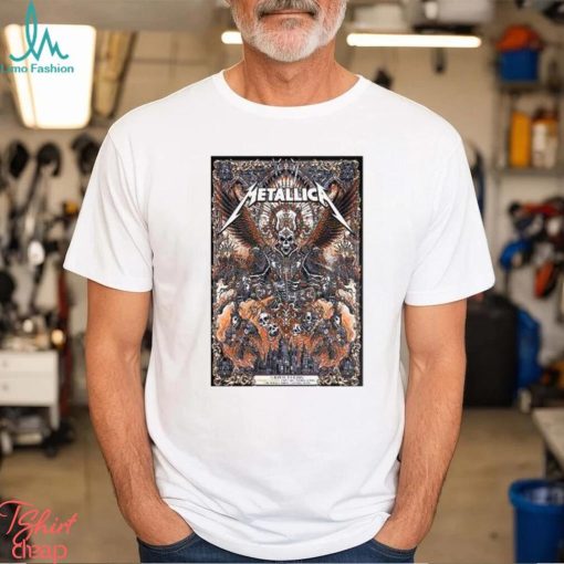 Official Metallica M72 2023 World Tour Poster shirt