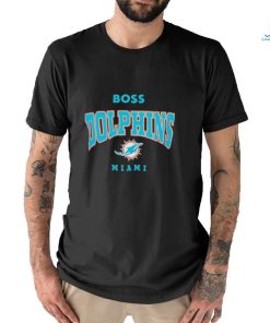 Official Miami Dolphins BOSS X NFL Huddle T Shirt