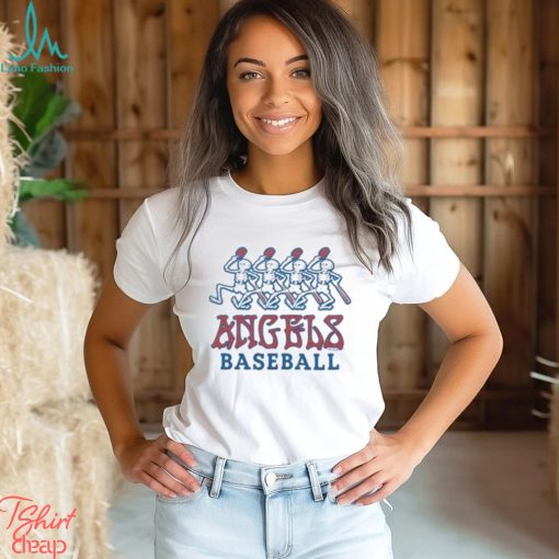 Official Mlb X Grateful Dead X Angels Shirt