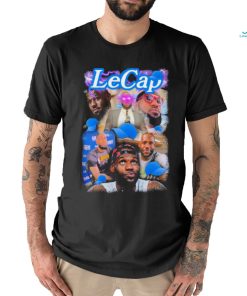 Official NBA Los Angeles Lakers LeCap Shirt