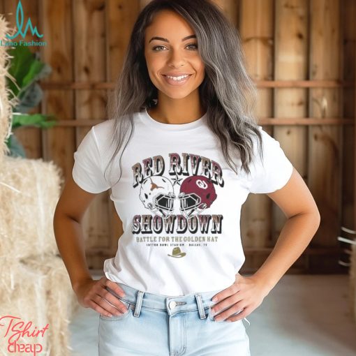 Official NFL Shop Texas Longhorns Vs. Oklahoma Sooners Champion 2022 Red River Showdown shirt