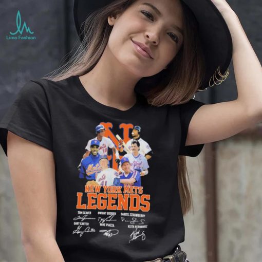 Official New York Mets Legends 2023 signatures shirt