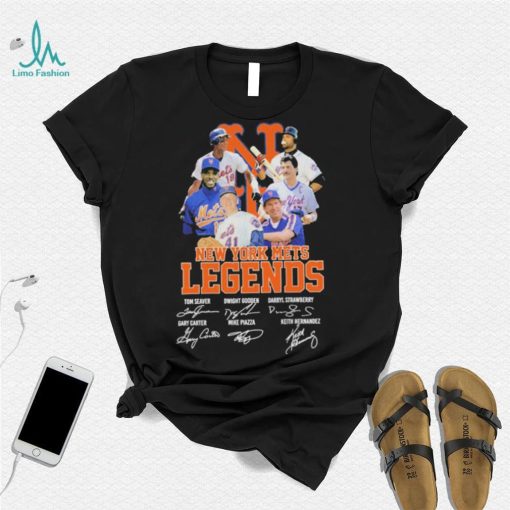 Official New York Mets Legends 2023 signatures shirt