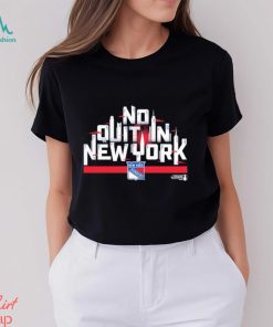 Official No Quit New York 2023 Stanley Cup Playoffs New York Rangers T Shirt