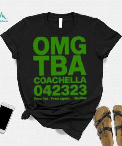 Official Omg Tba Coachella 042323 2023 Sweater shirt