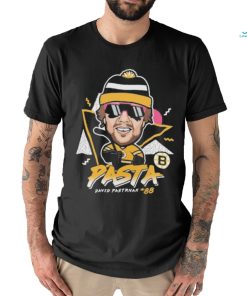 Official Pasta David Pastrnak 88 Boston hockey cartoon shirt